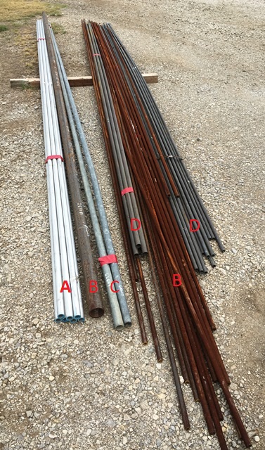 1 Inch & 3/4 Inch Copper Pipe - Lot D